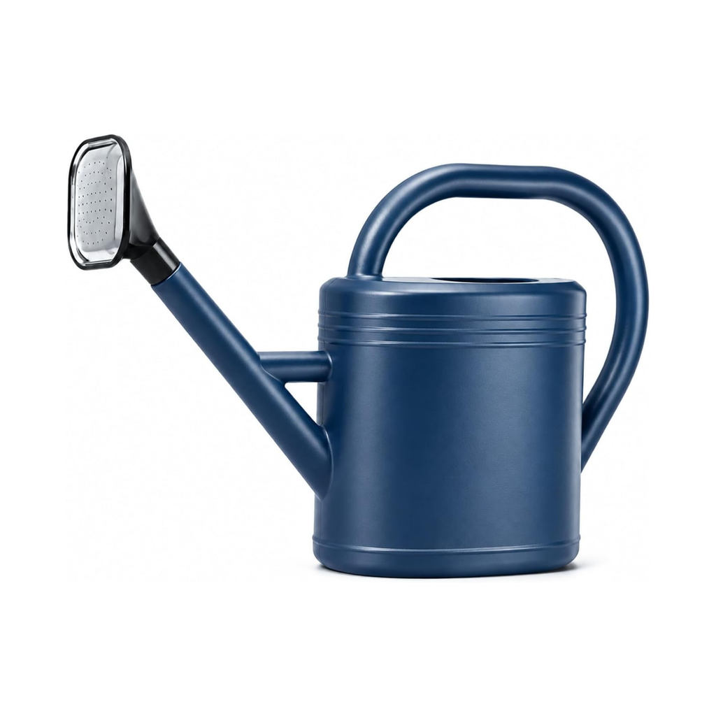 Regador de 3,8 L para plantas de interior e exterior com bico amovível – Azul